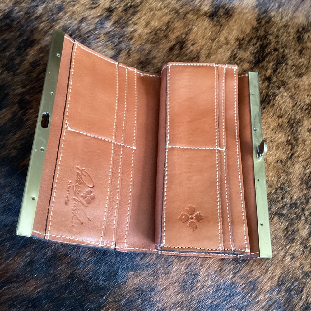 Patricia Nash Cauchy Leather Floral Tooled Wallet - Picture 3 of 6